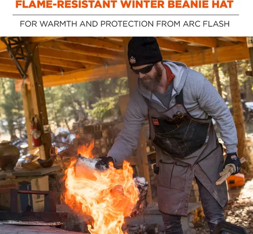Vista 2 de Ergodyne N-Ferno 6816 - Gorro de punto reversible térmico