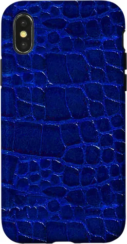 Vista 5 de Royal Ocean - Carcasa para iPhone 17, diseño de cocodrilo y cocodrilo
