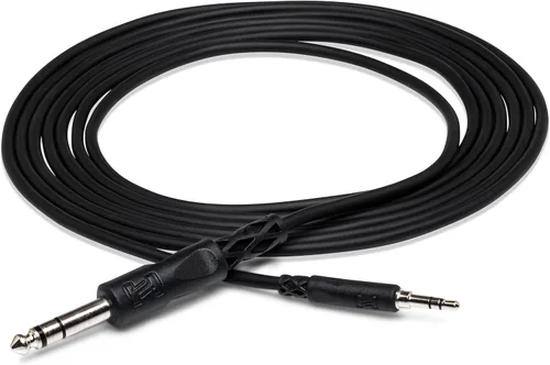 Vista 4 de Hosa CMS-110 0.138 in TRS a 14" TRS Cable de interconexión estéreo TRS, 10 pies