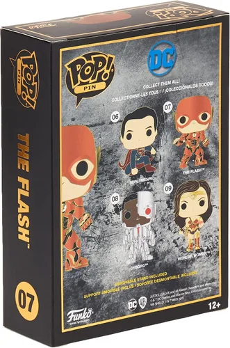 Vista 4 de Funko Pop! Pin DC - Flash