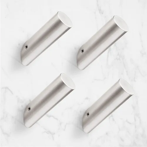 Vista 16 de NINETREX Ganchos negros para toallas, color negro mate, ganchos modernos para toallas, ganchos de acero inoxidable SUS 304, resistentes al agua
