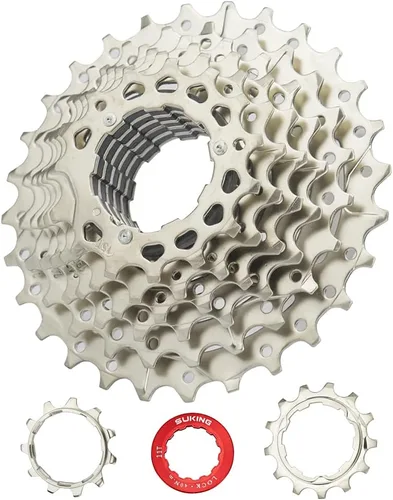 Vista 14 de CYSKY Casete de 11 velocidades 11-25T/11-28T/11-32T/11-36T/11-40T/11-42T/11-46T/11-50T/11-52T Compatible con Shimano/Sunrace/Sram Bike Freewheel