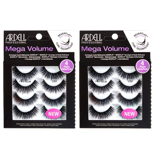 Vista 6 de Ardell Mega Volume Lash 252-4 pares 252 negro