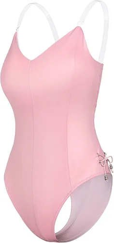 Vista 3 de Conjunto de traje de disfraz de conejito para mujer, una sola pieza, con accesorios, RosaRebel Fun., XXL