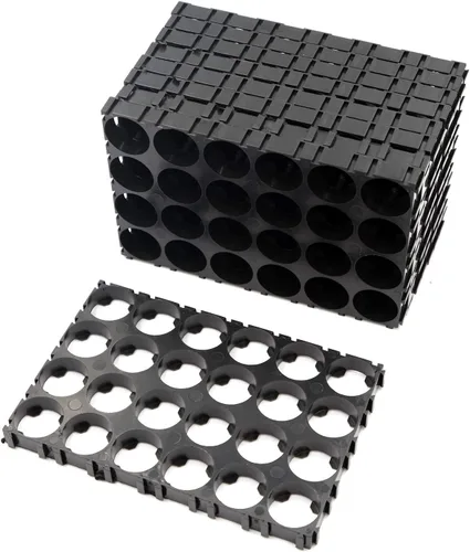 Vista 5 de 20pcs 3X6 Cell 4X6 Cell 5X6 Cell 10Cell Spacer 18650 LB Soporte de plástico (20 piezas-3X6)