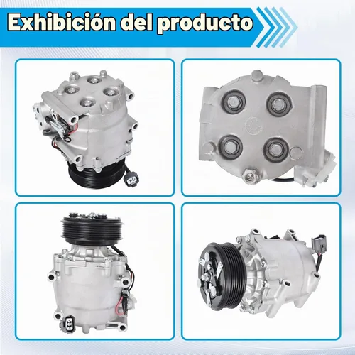 Vista 6 de Reemplazo del compresor del A/C de LABLT para Civic 1.7L 2002-2005