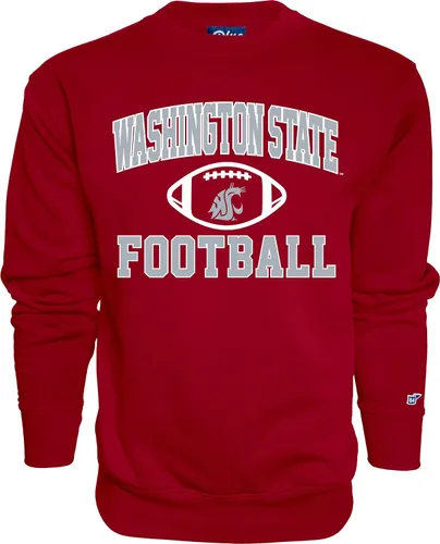 Vista 5 de Blue 84 NCAA sudadera de cuello redondo para hombre, color del equipo de fútbol