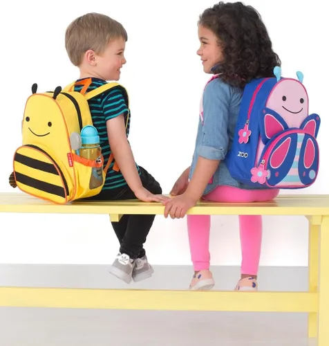 Vista 11 de Skip Hop - Mochila para preescolar, colección Zoo, para niños pequeños de 3 a 4 años, diseño de llama