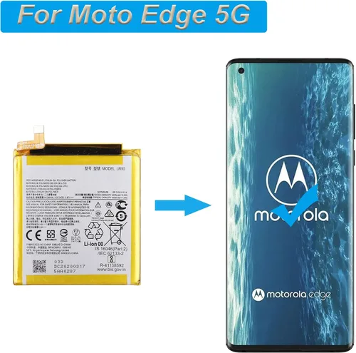 Vista 5 de Batería de repuesto LR50 compatible con Moto Edge 5G con herramientas