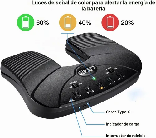 Vista 4 de LEKATO - Pedal Bluetooth inalámbrico para voltear páginas de música, pedal para voltear páginas para iPad, tabletas Android y teléfonos iOS