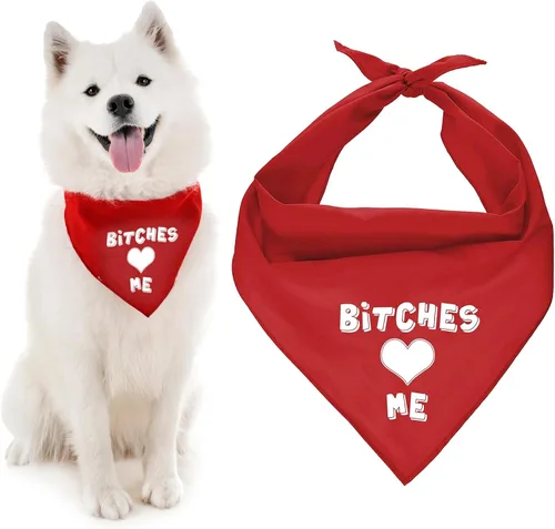 Vista 9 de Parisian Pet Bandanas naranjas para perros – Bandana ajustable para cachorros – Accesorios para perros para niños y niñas – Pañuelo para perros Best