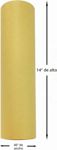 Vista 4 de Material de pantalla de lámpara de estireno ELFCAB DIY Making - 14" de alto x 40" de ancho, longitud precortada, adhesivo grueso sensible a