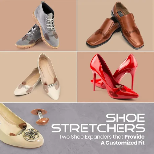 Vista 2 de Shoe Stretcher - Shape Extenders and Width Extender for Men's & Women's Shoes or Boots