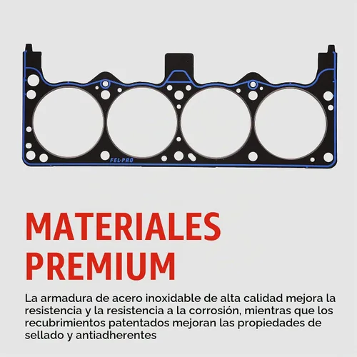 Vista 4 de FEL-PRO 530 SD Junta de Culata del Motor para Jeep Cherokee