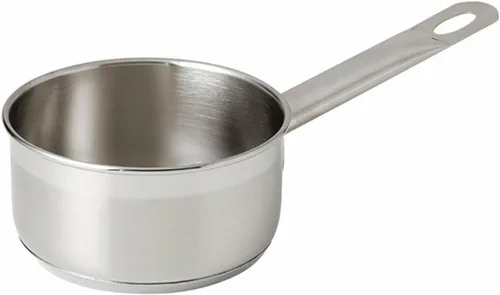 Vista 3 de Bra isogona - Cacerola profesional de acero inoxidable con mango largo, 4.7 in