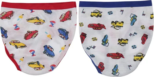 Vista 4 de ToBeInStyle Paquete de 6 calzones de bikini para niño, variedad de ropa interior básica