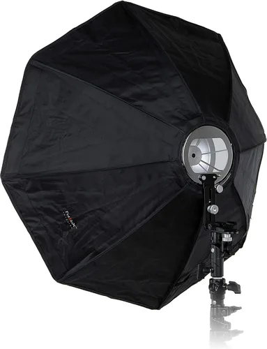 Vista 4 de Fotodiox EZ-Pro Flash Softbox K60 24" (60 cm) Octágono para Nikon, Canon, Vivitar, Sunpack, Nissin Flash y más