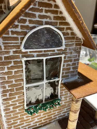 Vista 4 de Rodillo de Repostería con Relieve de LADRILLOS. Rodillo para Masa Grabado con Láser con Patrón de Pared para Galletas en Relieve o Cerámica por