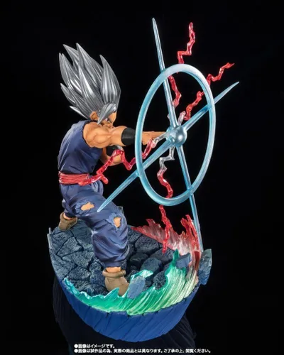 Vista 4 de TAMASHII Nations - Dragon Ball Super: Super Hero - [Batalla Extra] Son Gohan Bestia -Makankosappo-, Figura de Bandai Spirits FiguartsZERO