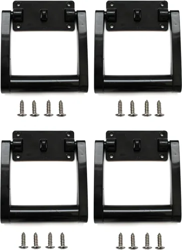 Vista 8 de JSP Manufacturing Manijas de repuesto para refrigerador de plástico negro # 21025 compatibles con Igloo para refrigeradores de 90-100 cuartos