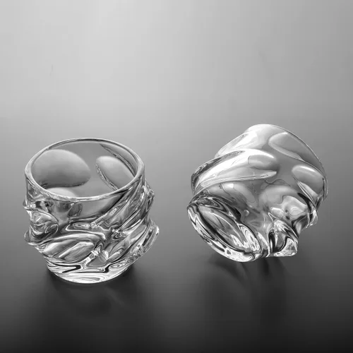 Vista 7 de KANARS Scotch Glass - Juego de 2 vasos de roca para cóctel Bourbon de 11 onzas