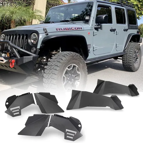 Vista 12 de Guardabarros para Jeep Wrangler JL Unlimited 4WD 2WD 2018-2026