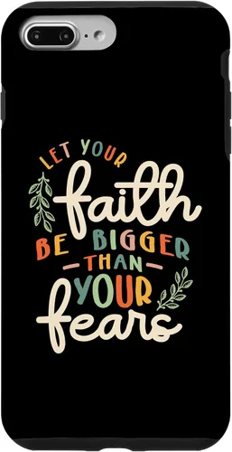 Vista 12 de Faith Over Fear Vintage Inspire Christian Design Case for iPhone 17