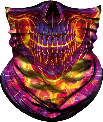 Vista 31 de Obacle Bandana máscara facial cuello polaina tubo máscara hombres mujeres para protección solar contra el polvo