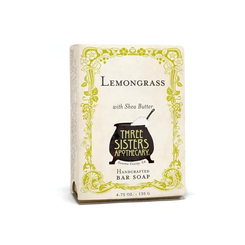 Vista 15 de Three Sisters Apothecary 4.75 oz. Jabón en barra artesanal (Naranja dulce y coco)