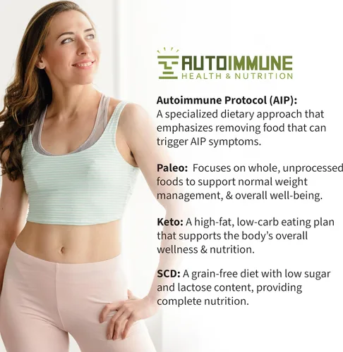 Vista 6 de Autoimmune - Polvo de proteína de colágeno sin estevia, sin OMG, colágeno en polvo para mujeres con fibra de manzana, brócoli y zanahoria, paleo