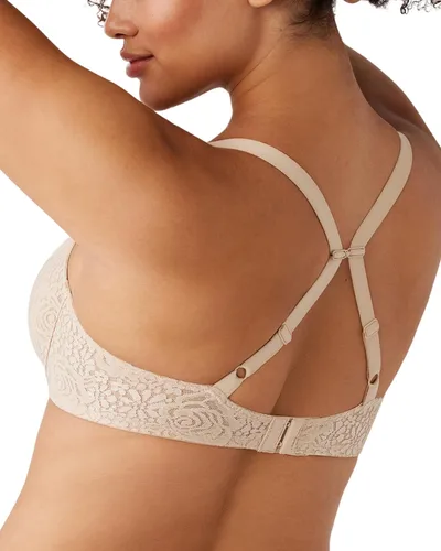 Vista 3 de Wacoal Brasier con aros de encaje Halo sin forro para mujer, 851205