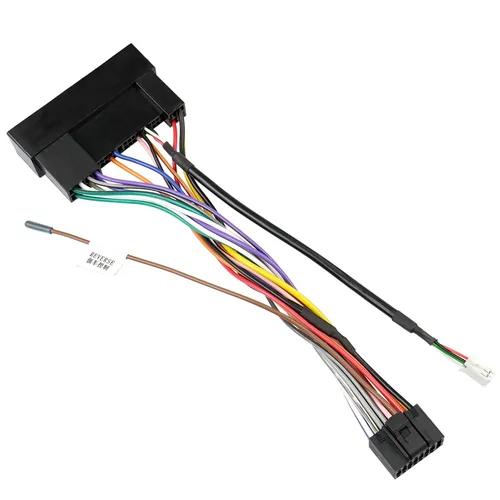 Vista 8 de Adaptador de arnés de cableado de radio estéreo ISO de 16 pines para reemplazo de radio de coche Hyundai Verna Accent Kia Android