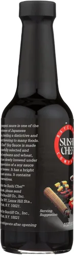 Vista 6 de Sushi Chef, Salsa de soja oscura, 10 onzas líquidas