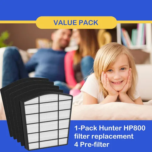 Vista 6 de Filtro HEPA de repuesto compatible con LivePure Bali Series LP550TH, LP550THP Purificador de filtro de aire para toda la casa, número de pieza