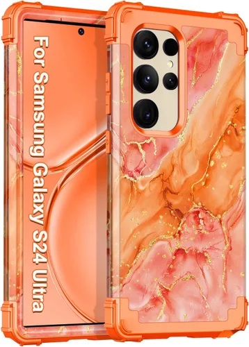 Vista 13 de Casetego Funda para Galaxy A16 5G, Tres Capas de Alta Resistencia Robusta a Prueba de Golpes, Protección Completa Rugosa de PC Duro + Parachoques