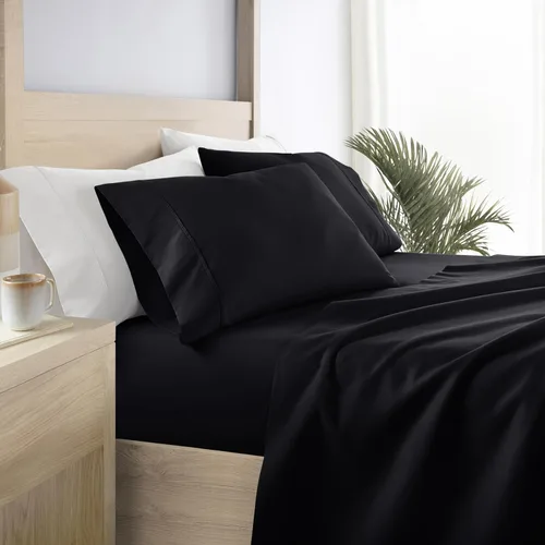 Vista 52 de Linen Market Juego de Sábanas de Microfibra Cepillada Twin de 3 Piezas – Certificado Oeko-TEX Ultra Suave y Sin Arrugas - Sábanas de Bolsillo