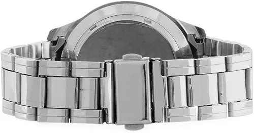 Vista 4 de InterestPrint Reloj de pulsera tradicional de acero inoxidable con pintura de tinta oriental para hombre