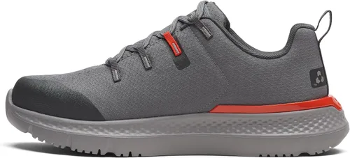 Vista 7 de Timberland PRO Intercept - Zapatos de trabajo deportivos industriales con punta de seguridad 2-Gris/Rojo