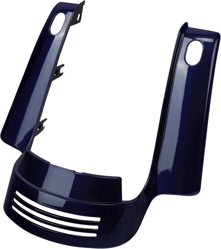 Vista 7 de TCMT Panel de relleno para guardabarros trasero para Harley Touring 2014-2023, Azul Céfiro/Negro Sunglo
