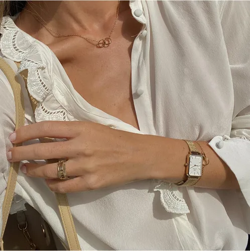 Vista 2 de Daniel Wellington Pulsera clásica ajustable para mujeres y hombres