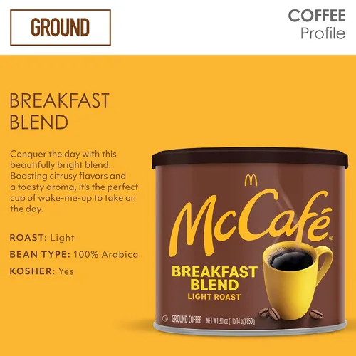 Vista 3 de Café McCafé, tostado oscuro, café molido