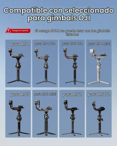Vista 2 de SmallRig Mango Eslinga Empuñadura de Cardán para DJI RS 2 / RSC 2 / RS 3 / RS 3 Pro/RS 3 Mini/RS 4 / RS 4 Pro/RS 4 Mini, Empuñadura Ajustable