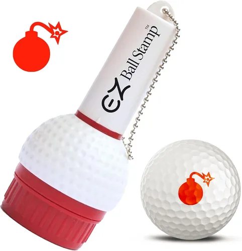Vista 17 de EZBallStamp - Marcador para pelotas de golf (bomba negra)