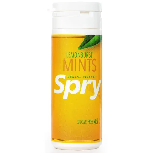 Vista 26 de Spry Xylitol Berry Blast - Caramelos sin azúcar, promueve la salud oral, aumenta la producción de saliva, detiene el mal aliento, sin OMG, sin