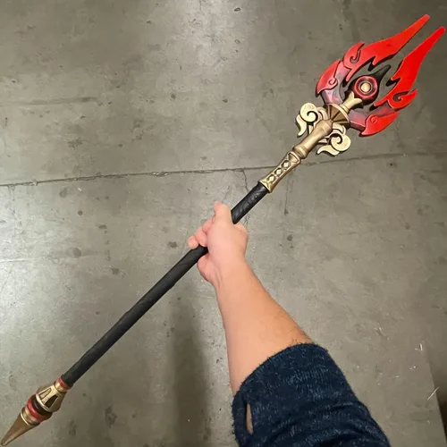 Vista 3 de Fantasy Genshin - Espada de espuma para disfraz y cosplay, varios estilos