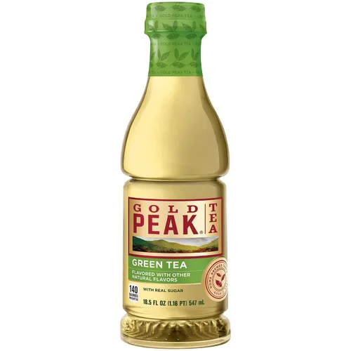 Vista 2 de Gold Peak - Bebida de té helado, 18.5 onzas líquidas (paquete de 12 botellas)