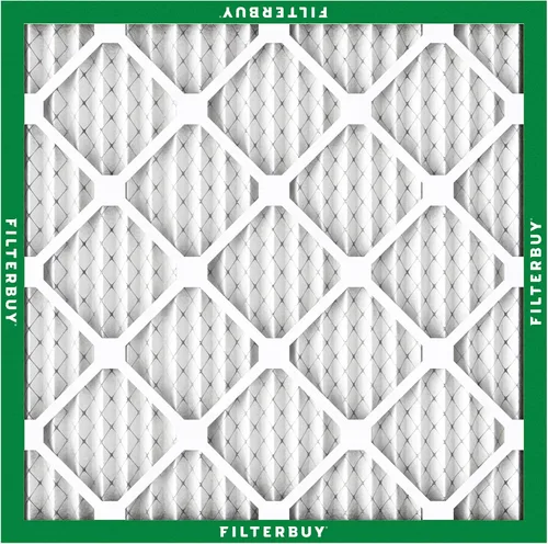 Vista 9 de Filterbuy Filtro de aire MERV 8 de 8 x 8 x 1 para defensa esencial contra el polvo y la alergia (paquete de 1), filtros electrostáticos plisados