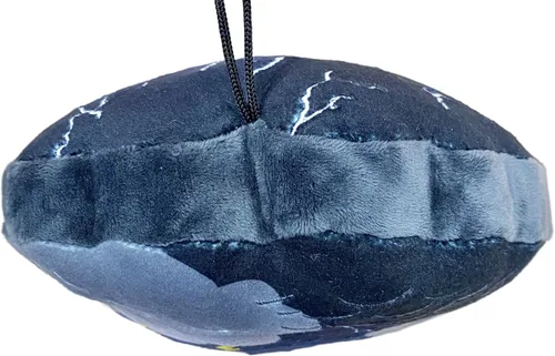 Vista 7 de Thunderheads Peluche de Thunderstorm, educativo inspirado en el clima, coleccionable suave con tarjeta de datos para explorar las ciencias