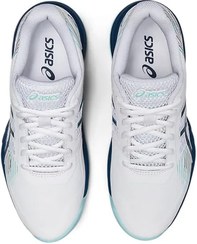Vista 7 de ASICS Tenis Gel-Game 8 para mujer, BlancoNegro