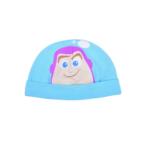 Vista 4 de Disney - Conjunto de enterizo de Buzz Lightyear de Toy Story, con manga corta y gorro para bebé, talla NB